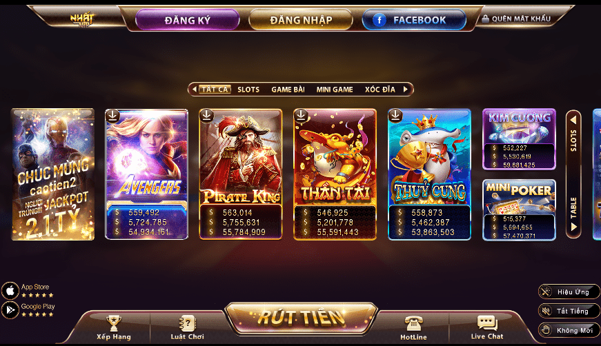 Sòng bài Nhatvip – đẳng cấp Cổng game đổi thưởng uy tín Khám phá các game cược chất lượng
