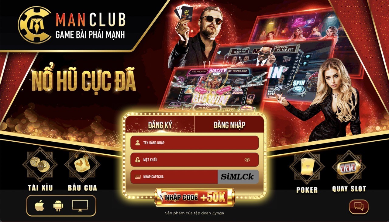 ManClub - Nền tảng tham gia xổ số cực chất tại Việt Nam Điểm qua những trò chơi cá cược đỉnh cao ở đây