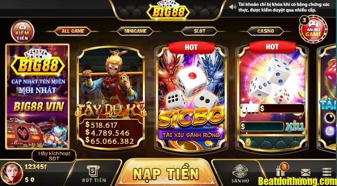 Review đôi chút về Big88 