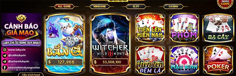 Luky - Địa chỉ cá cược uy tín đẳng cấp nhất trong 2023 Các game cược đều hấp dẫn