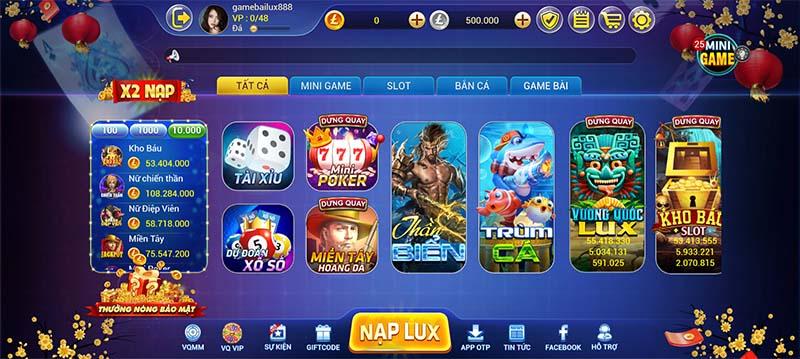 Khám phá Lux888 – Cổng game sòng bài online uy tín nhất năm Tìm hiểu cụ thể kho game