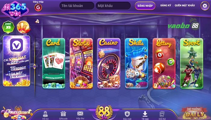M365win - Sân chơi cá cược thể thao chuẩn không cần chỉnh Giftcode cổng game vô cùng đặc sắc