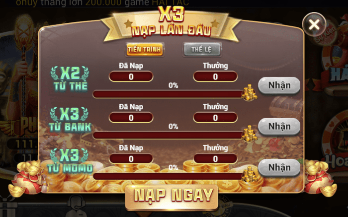 Nhiều trò chơi thú vị 
