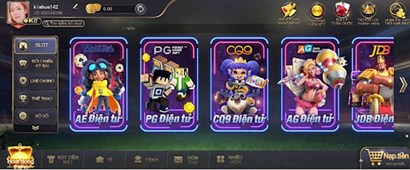 Những ưu điểm vượt trội tại cfun68