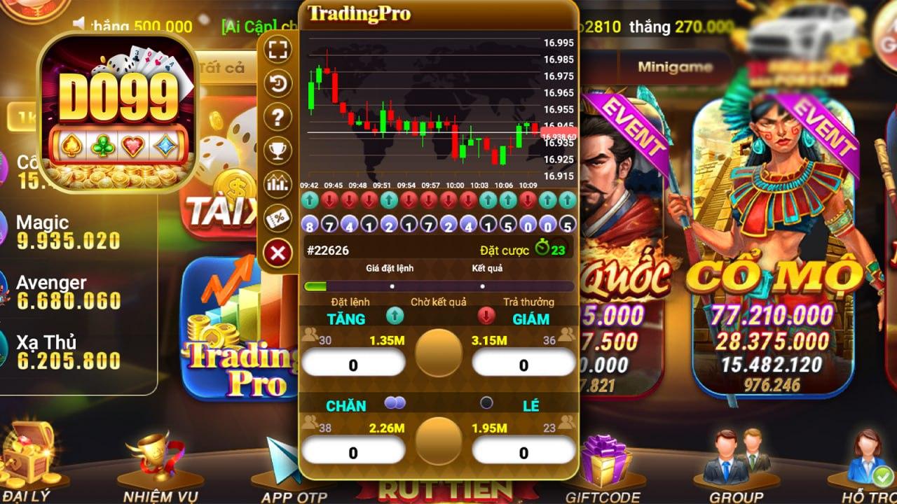Các trò chơi có tại cổng game Do99