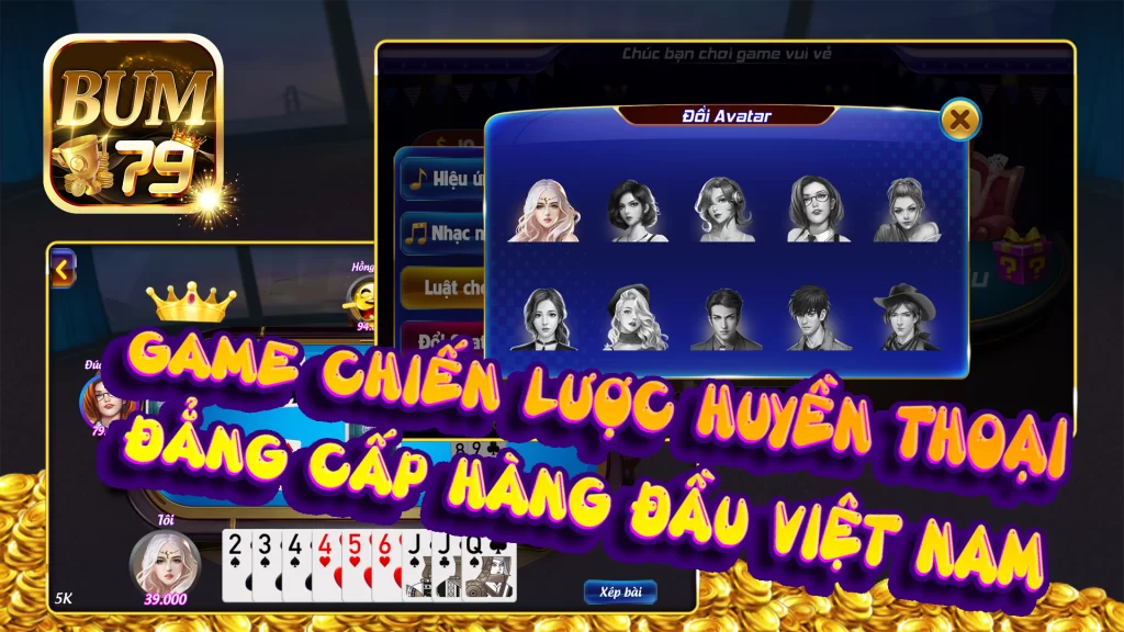 Hệ thống bum79 sở hữu giao diện ấn tượng, sinh động