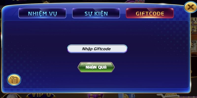 Quà tặng giftcode Rikvip 88K khi hoàn thành nhiệm vụ Đổi code tại mục nạp tiền cực kỳ đơn giản và miễn phí