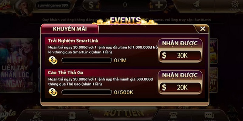Tổng hợp khuyến mãi Sunwin hot nhất cho thành viên mới Mỗi chương trình khuyến mãi sân chơi có thể đặt ra yêu cầu cược tối thiểu